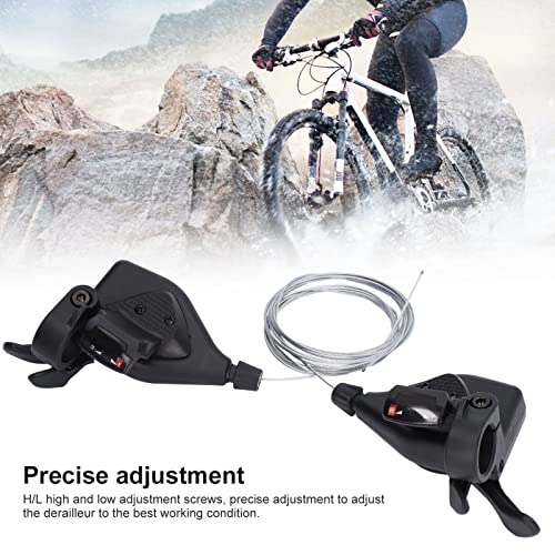 Cait Conjunto de Palanca de Y, Conjunto de Palanca de Sensible para Servicio Pesado 3x10 30 Velocidades para Bicicleta de Montaña