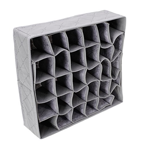 Caja De Organizador De Ropa Y Calcetines Caja Plegable De Carbón