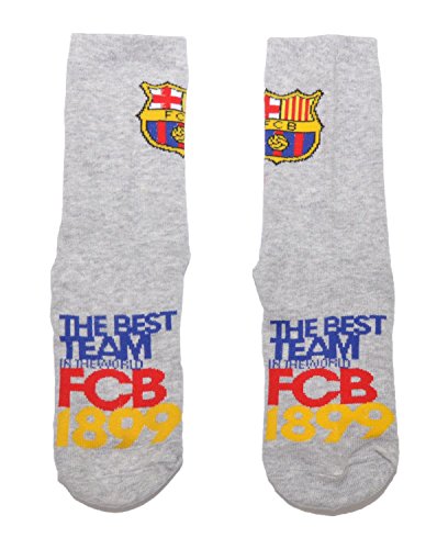 Calcetines 100% oficiales del FC Barcelona FCB para niños | Messi Suarez Neymar