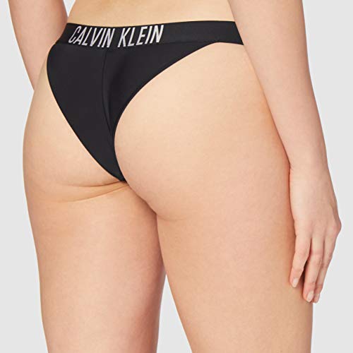 Calvin Klein Brasileño Bragas de Bikini, Pvh Black, M para Mujer