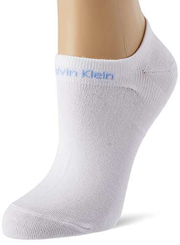 Calvin Klein Gripper Women's Liner Socks 2 Pack Zapatillas, Azul Claro, Talla única para Mujer