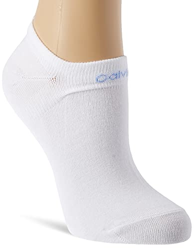 Calvin Klein Gripper Women's Liner Socks 2 Pack Zapatillas, Azul Claro, Talla única para Mujer