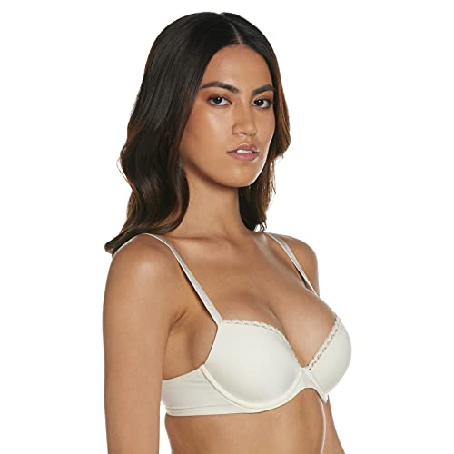 Calvin Klein Seductive Comfort-Customized Lift Sujetador, Marfil (Ivory 101), 70A para Mujer