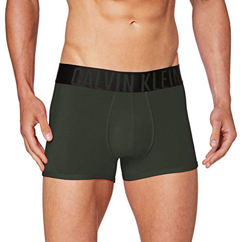 Calvin Klein Trunk Bóxer, Jungle Leaf, S para Hombre