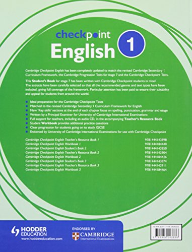 Cambridge Checkpoint English Student's Book 1