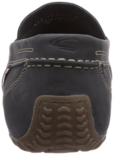 camel active Manitou 12 Zapatillas de Casa de Cuero Hombre, color azul (indigo), talla 40 EU (6.5 UK)