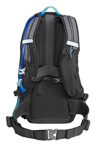 CamelBak L.u.x.e. LR 14, Mochila de hidratación. Unisex-Adultos, Charcoal/Silver, 100oz