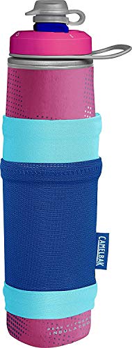 CAMELBAK Peak Fitness Chill - Botella de agua para adultos, color rosa y azul, 750 ml