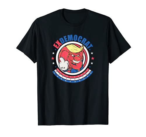 Camisa Republicana Antisocialismo Demócrata Ex Camiseta