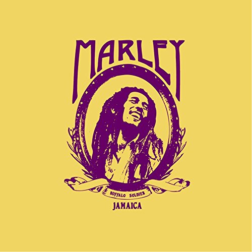Camiseta Bob Marley Amarilla M