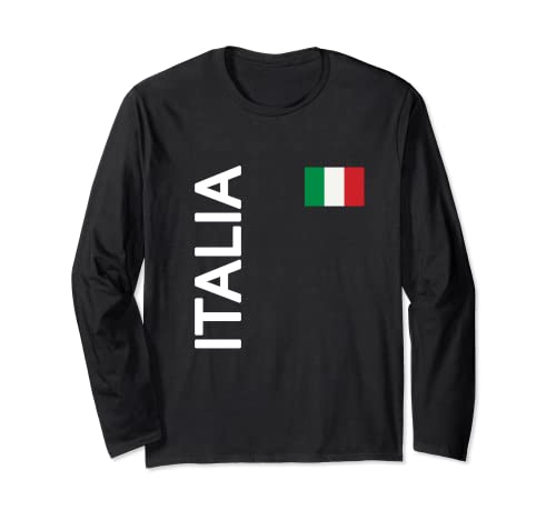 Camiseta de Italia Maglia Italia 2021 para niños y mujeres Manga Larga
