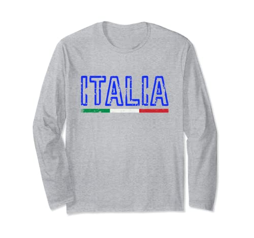 Camiseta de Italia Maglia Italia 2021 para niños y mujeres Manga Larga