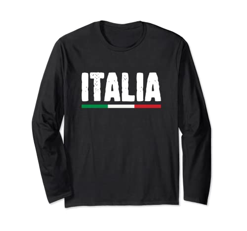 Camiseta de Italia Maglia Italia 2021 para niños y mujeres Manga Larga