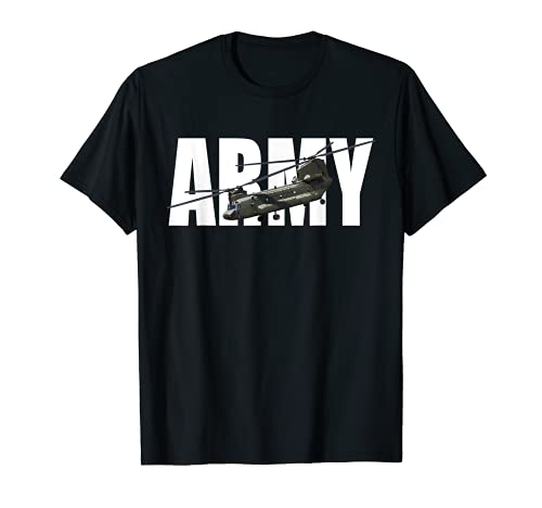 CAMISETA EJÉRCITO CH-47 CH47 CHINOOK HELICOPTER Camiseta
