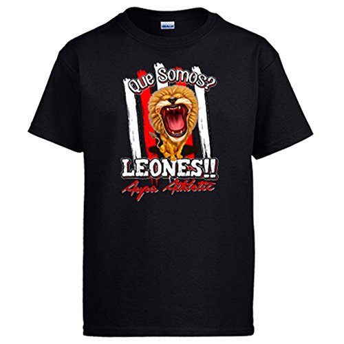 Camiseta qué Somos Leones del Athletic - Negro, XL