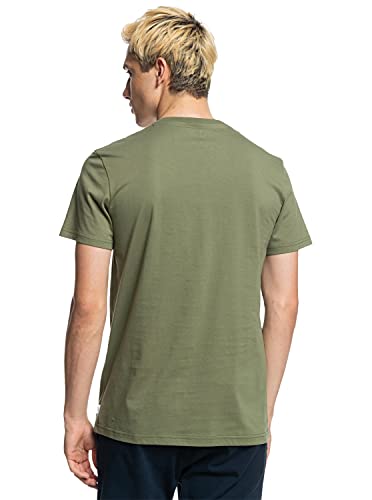 Camiseta Quiksilver - M - Verde