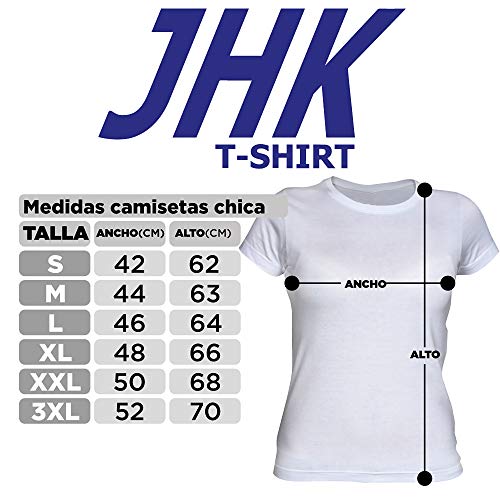 Camisetas EGB Camiseta Chica Bicicross ochenteras 80´s Retro (Negro, XL)