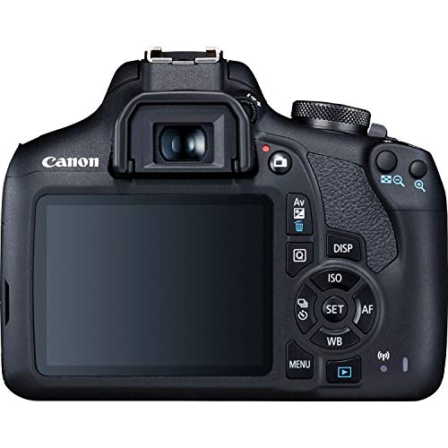 Canon EOS 2000D BK BODY EU26 Cuerpo de la cámara SLR 24,1 MP CMOS 6000 x 4000 Pixeles Negro - Cámara digital (24,1 MP, 6000 x 4000 Pixeles, CMOS, Full HD, Negro)