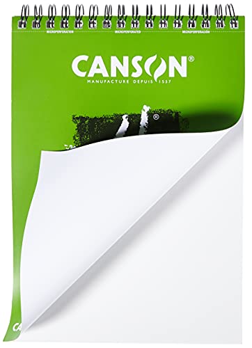 Canson XL Dessin Ligero, Álbum Espiral Microperforado, A4, 50 Hojas, 160 g