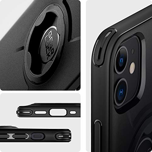 Capa Traseira Spigen Gear Lock iPhone 12 Mini - Preto