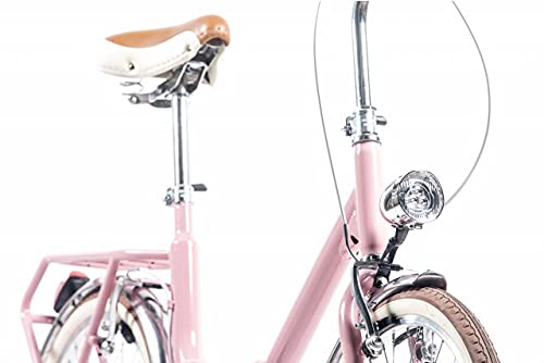 CAPRI Bambina Bicicleta, Adultos Unisex, Rosa, Mediano