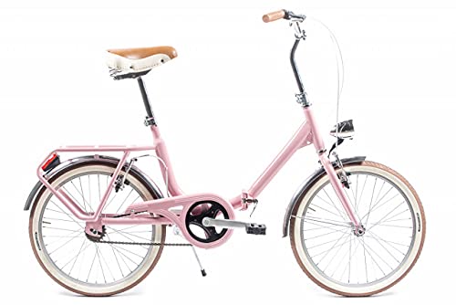 CAPRI Bambina Bicicleta, Adultos Unisex, Rosa, Mediano