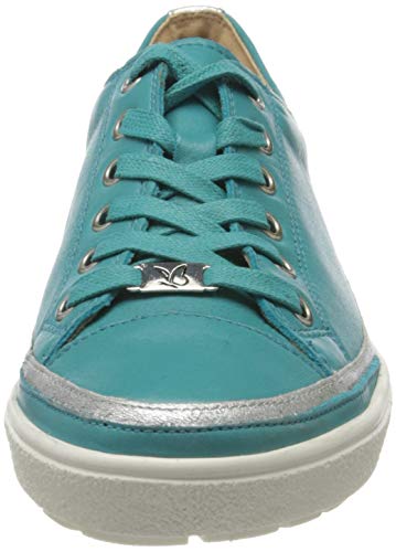 Caprice Manou, Zapatillas Mujer, Turquesa (Turquoise NAP. 825), 37 EU