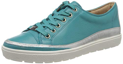 Caprice Manou, Zapatillas Mujer, Turquesa (Turquoise NAP. 825), 37 EU