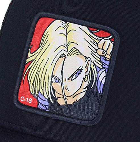 Capslab Android C-18 Dragon Ball Trucker Cap - One-Size