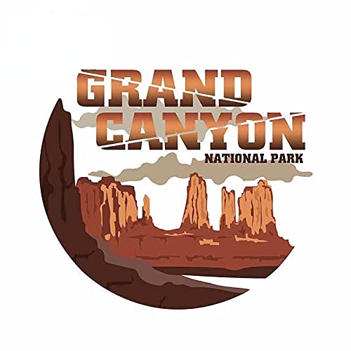 Car Sticker Personalidad Grand Canyon Sign Funny Impermeable Coche Pegatinas de Coche Fine Decal Vinyl Bumper Truck Truck Gráficos (Size : 15cm)