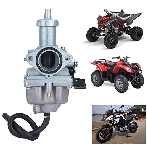 Carburador de motocicleta Kuuleyn, aleación de aluminio PZ26, carburador de 26 mm/1 pulgada, apto para 125 cc 140 cc 150 cc PIT PRO Bike Trail Bike Dirt Bike Quad ATV UTV