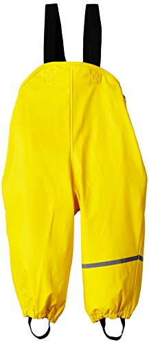 Caretec 4001, Pantalón de lluvia sin forro, para Unisex niños, amarillo (Yellow 324), 80 (9-12 meses)