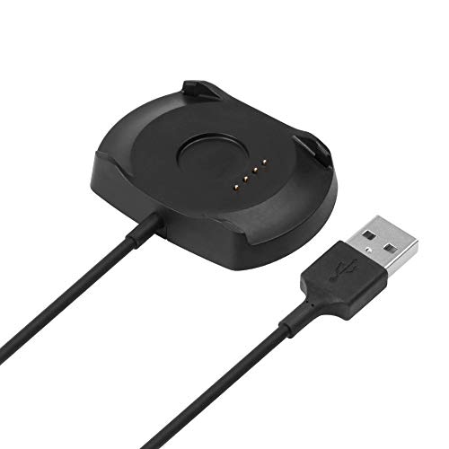 Cargador de Reloj, Base de Carga de Base Estable de Circuito Inteligente Portátil, Protección USB Antideslizante Cargador de Reloj de Viaje Doméstico, para Amazfit Stratos 2 / 2S