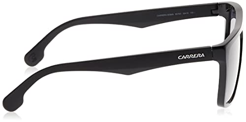 Carrera 5039/S 9O 807 Gafas de Sol, Negro (Black/Dark Grey SF), 58 Unisex Adulto