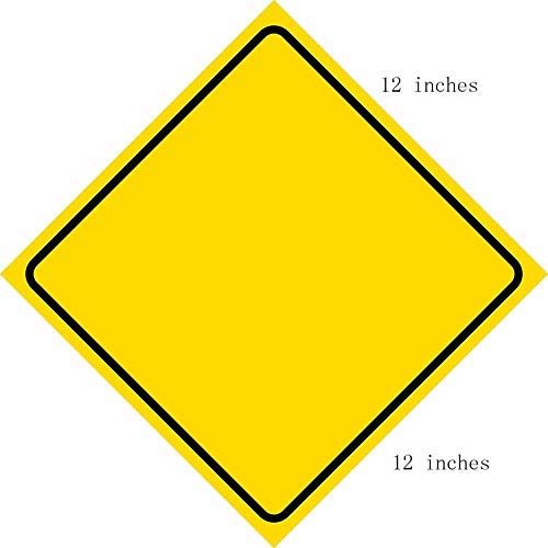 Cartel de carretera BCTS con texto en inglés «rotonda», texto «Road Sign», «Road Sign», «Man Cave», «Crossing Traffic» (30 x 30 cm)