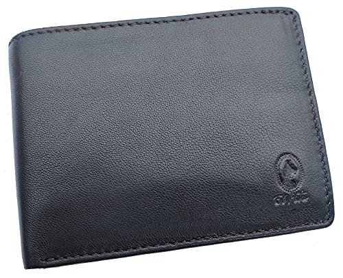 Cartera Billetero Monedero Caballero EL POTRO Piel Color Negro, Ubrique