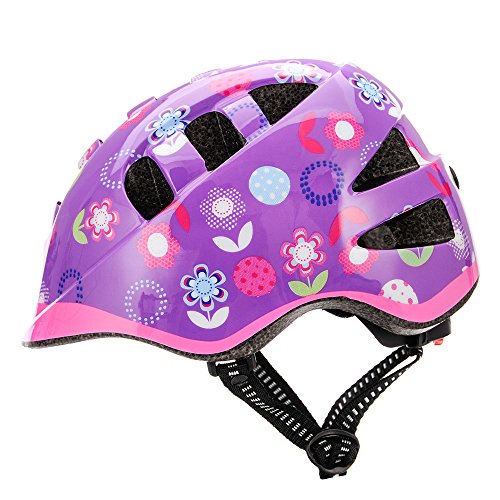 Casco Bicicleta Casco Biciclea Casco Bici Casco de Bicicleta para niños y jóvenes Casco MTB Carretera Ciclismo Skate Bicicleta patineta Patines monopatines MA-2 (S(48-52cm), Flower)