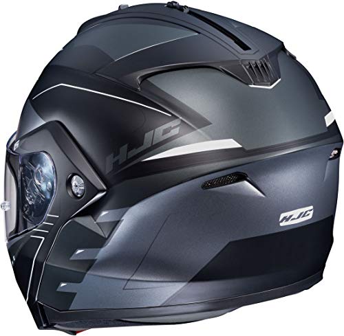 Casco de moto HJC IS-33 II KORBA MC4H, Negro/Fluo, S