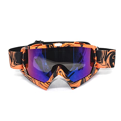 Casco de motocicleta universal Gafas de motocross para KTM ATV DH MTB Dirt Bike Glasses Piezas de motocross (Color : RU2 3)