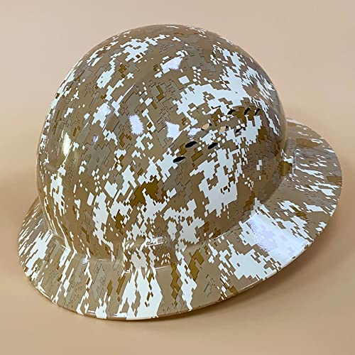 Casco Seguridad, Casco De Protección, Cascos con Correas para La Barbilla, Protección para La Cabeza, Ventilación, Ajustable, para Soldadura, Electricidad, Minería, Registro Y Más