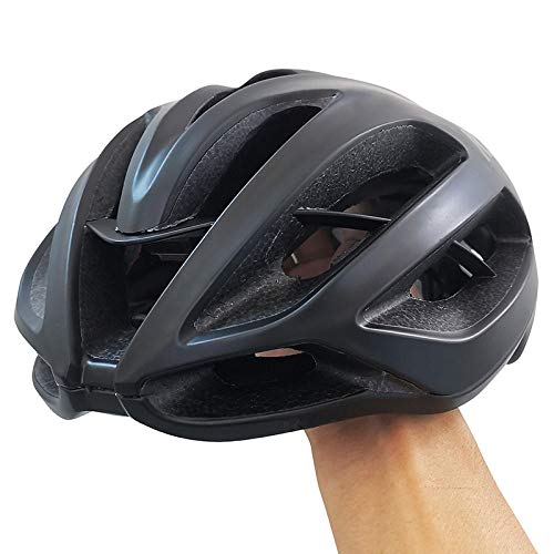 Cascos De Esquí Casco de bicicleta de carretera Aero rojo Casco de ciclismo Casco de bicicleta de montaña MTB Capacete Casco de bicicleta de seguridad deportiva exterior mate-14_L 59-62cm