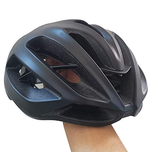 Cascos De Esquí Casco de bicicleta de carretera Aero rojo Casco de ciclismo Casco de bicicleta de montaña MTB Capacete Casco de bicicleta de seguridad deportiva exterior mate-14_L 59-62cm