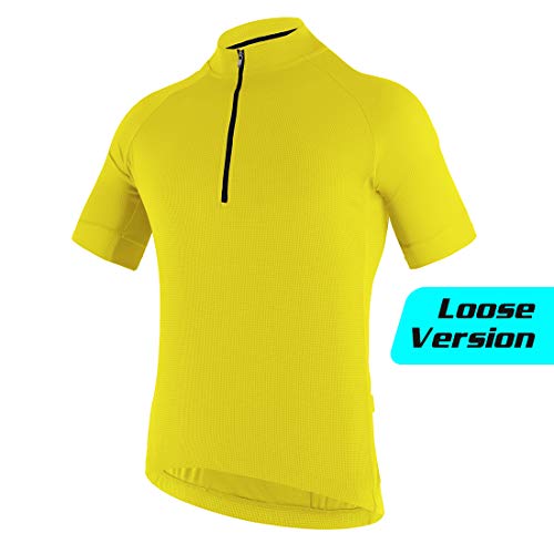 CATENA Maillot Ciclismo Hombre Jersey Manga Corta Ropa para Aire Libre Bicicleta MTB Transpirable Deportes Ciclo Camiseta