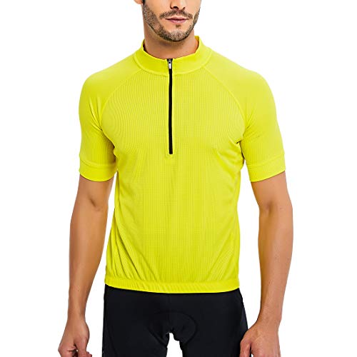 CATENA Maillot Ciclismo Hombre Jersey Manga Corta Ropa para Aire Libre Bicicleta MTB Transpirable Deportes Ciclo Camiseta