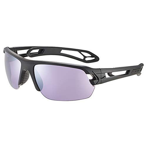 Cébé S'Track M Gafas de sol Adultos unisex Matt Purple Salmon Medium