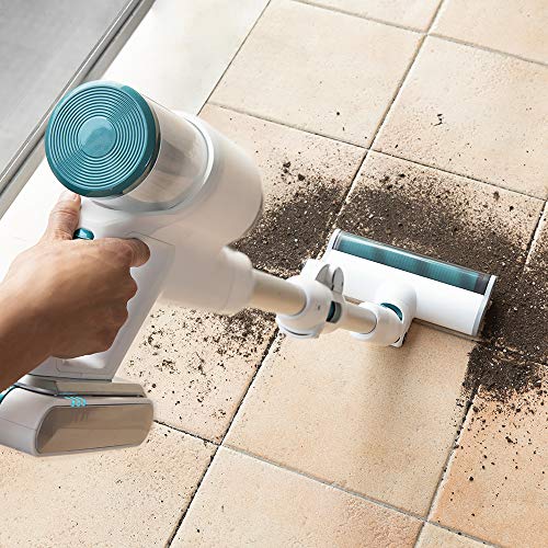 Cecotec Aspirador Escoba sin Cable y Sin bolsa Conga Rockstar 200 Vital Ergoflex, 330 W, 3 en 1: Vertical, Escoba y de Mano, con Motor Digital Brushless, 20 KPA, Hasta 50 min de autonomía