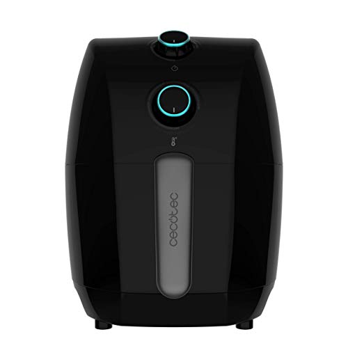 Cecotec Freidora sin Aceite de Aire Caliente Cecofry Compact Rapid Moon. 900 W, Dietética, Función Horno, Programable en Tiempo y Temperatura, Termostato, Recipiente 1,5 litros