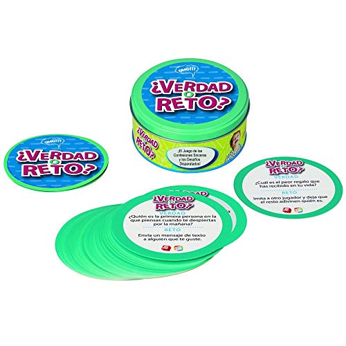 Cefatoys Gioco Obbligo O Verità (Verdad O Reto) - 50 Carte Per Sfide E Confessioni, Da 10 Anni In Su