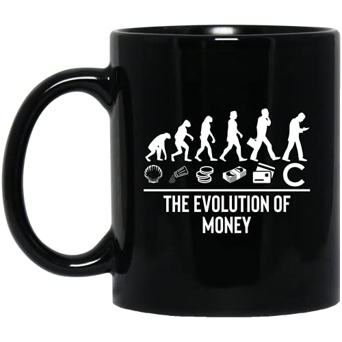 Celer Network CELR Crypto The Evolution of Money - Taza de criptomoneda (312 ml), 426 ml