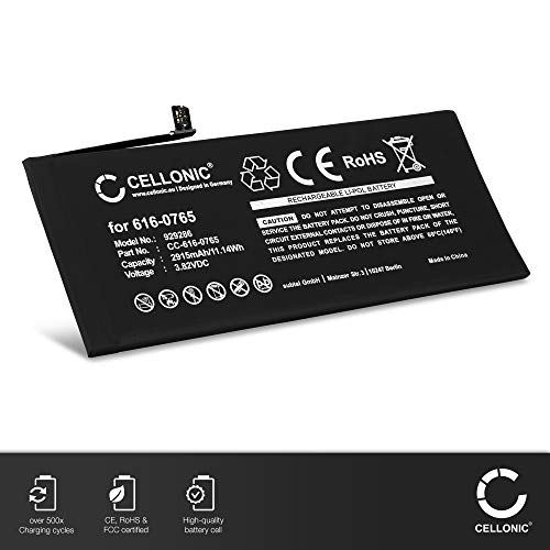 CELLONIC® Batería Repuesto Compatible con Apple iPhone 6 Plus (A1522 / A1524 / A1593), 616-0765 2915mAh + Juego de Herramientas Pila Smartphone/teléfono móvil, Pila sustitución Battery